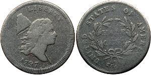 1/2 Cent USA (1776 - ) Copper 