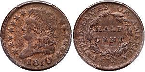 1/2 Cent USA (1776 - ) Copper 