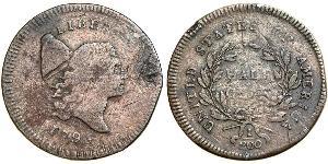 1/2 Cent USA (1776 - ) Copper 