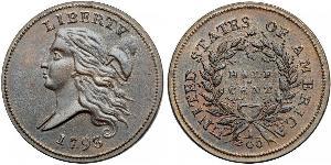 1/2 Cent USA (1776 - ) Copper 