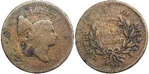 1/2 Cent USA (1776 - ) Copper 