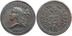 1/2 Cent USA (1776 - ) Copper 