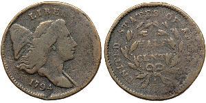 1/2 Cent USA (1776 - ) Copper 