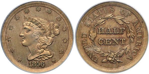 1/2 Cent USA (1776 - ) Copper 