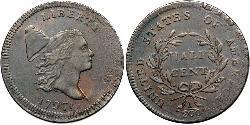 1/2 Cent États-Unis d