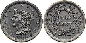 1/2 Cent États-Unis d