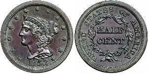 1/2 Cent États-Unis d