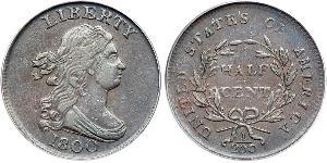 1/2 Cent États-Unis d