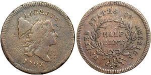 1/2 Cent États-Unis d