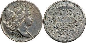 1/2 Cent États-Unis d