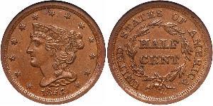 1/2 Cent États-Unis d