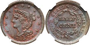 1/2 Cent États-Unis d