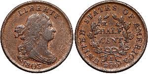 1/2 Cent États-Unis d