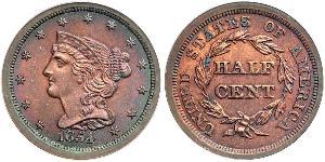 1/2 Cent États-Unis d