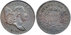 1/2 Cent États-Unis d