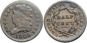 1/2 Cent États-Unis d