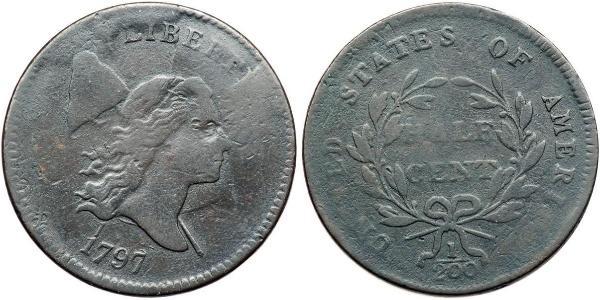 1/2 Cent États-Unis d