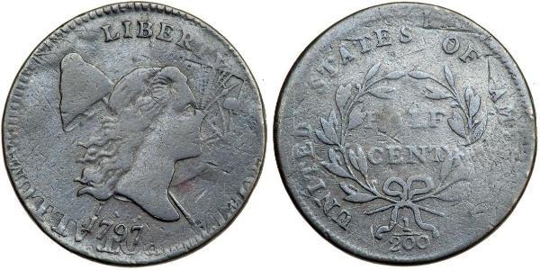 1/2 Cent États-Unis d