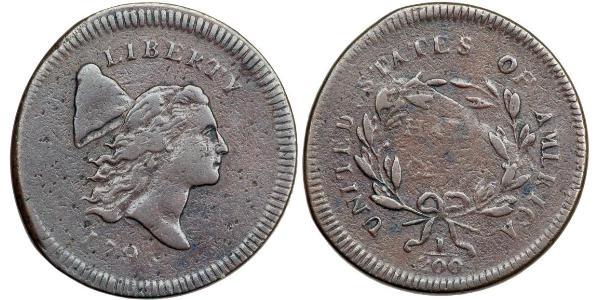 1/2 Cent États-Unis d