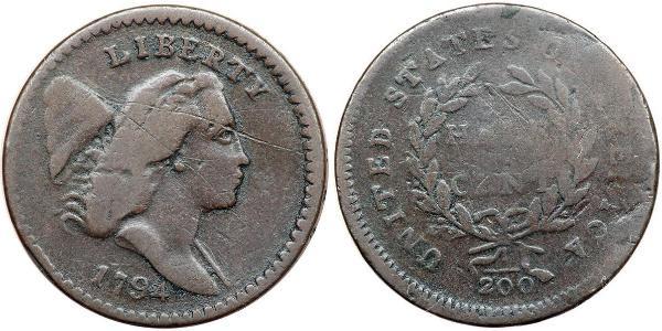 1/2 Cent États-Unis d