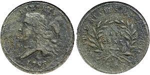1/2 Cent Vereinigten Staaten von Amerika (1776 - ) Kupfer 
