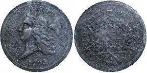 1/2 Cent Vereinigten Staaten von Amerika (1776 - ) Kupfer 