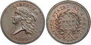 1/2 Cent Vereinigten Staaten von Amerika (1776 - ) Kupfer 