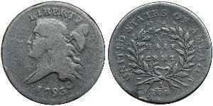 1/2 Cent Vereinigten Staaten von Amerika (1776 - ) Kupfer 