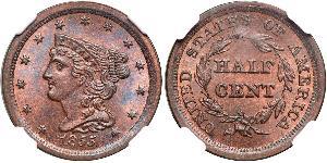 1/2 Cent Stati Uniti d