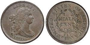 1/2 Cent Stati Uniti d
