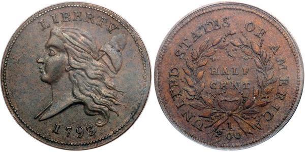 1/2 Cent Stati Uniti d