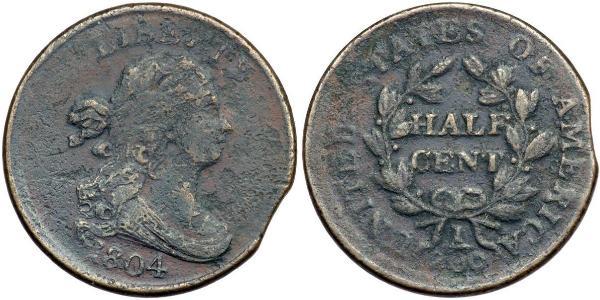 1/2 Cent Stati Uniti d