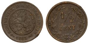 1/2 Cent 荷兰王国  