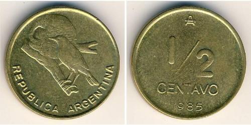 1/2 Centavo 阿根廷 黃銅 
