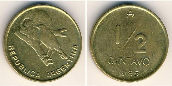 1/2 Centavo 阿根廷 黃銅 