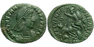 1/2 Centenionalis Imperio romano (27BC-395) Bronce Constancio II (317 - 361)