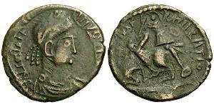 1/2 Centenionalis Empire romain (27BC-395) Bronze Constance II (317 - 361)