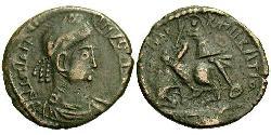 1/2 Centenionalis Römische Kaiserzeit (27BC-395) Bronze Constantius II(317 - 361)
