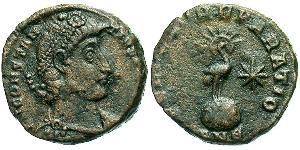 1/2 Centenionalis Römische Kaiserzeit (27BC-395) Bronze Constans I (320-350)