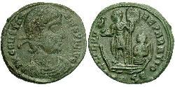 1/2 Centenionalis Impero romano (27BC-395) Bronzo Costanzo II (317 - 361)
