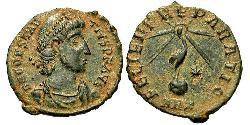 1/2 Centenionalis Римская империя (27BC-395) Бронза Констант I (320-350)