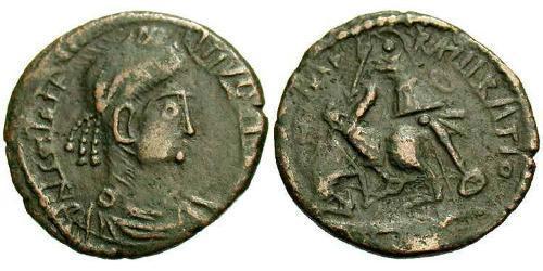 1/2 Centenionalis Римская империя (27BC-395) Бронза Констанций II (317 - 361)