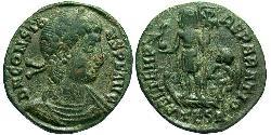 1/2 Centenionalis Римська імперія (27BC-395) Бронза Констант I (320-350)