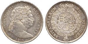 1/2 Corona Regno Unito di Gran Bretagna e Irlanda (1801-1922) Argento Giorgio III (1738-1820)