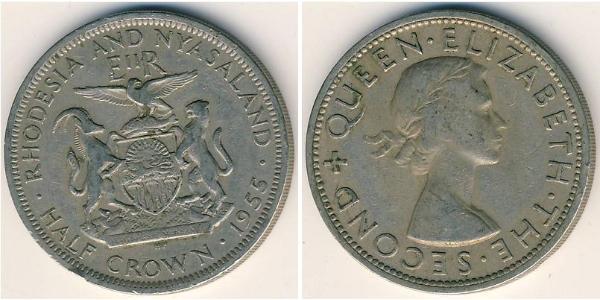 1/2 Corona Rhodesia (1965 - 1979) Rame 