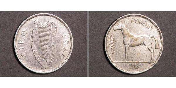1/2 Corona Irlanda (1922 - )  