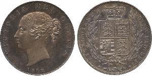1/2 Crown Royaume-Uni de Grande-Bretagne et d