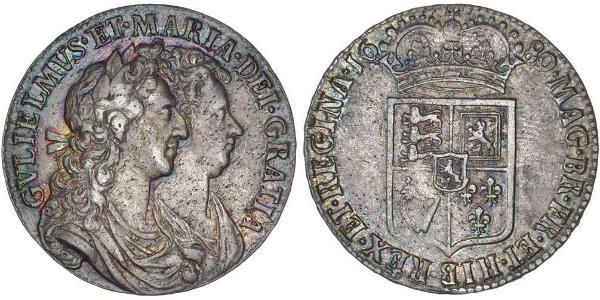 1/2 Crown Royaume d
