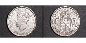 1/2 Crown Southern Rhodesia (1923-1980) Argent George VI (1895-1952)