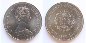 1/2 Crown United Kingdom (1922-) Copper/Nickel Elizabeth II (1926-2022)